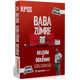 2020 KPSS Eğitim Bilimleri Baba Zümre Gelişim Öğrenme Tamamı Çözümlü Soru Bankası - Uzman Kariyer Yayınları