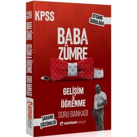 2020 KPSS Eğitim Bilimleri Baba Zümre Gelişim Öğrenme Tamamı Çözümlü Soru Bankası - Uzman Kariyer Yayınları