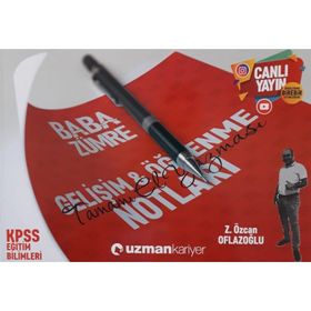 2020 KPSS Eğitim Bilimleri Baba Zümre Gelişim Öğrenme Tamamı Çözümlü Soru Bankası - Uzman Kariyer Yayınları
