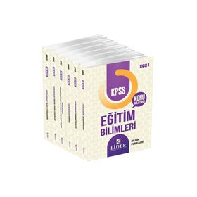 2020 Kpss Eğitim Bilimleri Konu Anlatımlı Modüler Set Lider Yayınları