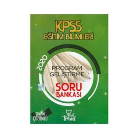 2020 KPSS Eğitim Bilimleri Program Geliştirme Soru Bankası - Yeni Trend Yayınları