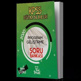 2020 KPSS Eğitim Bilimleri Program Geliştirme Soru Bankası - Yeni Trend Yayınları