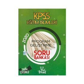 2020 KPSS Eğitim Bilimleri Program Geliştirme Soru Bankası - Yeni Trend Yayınları