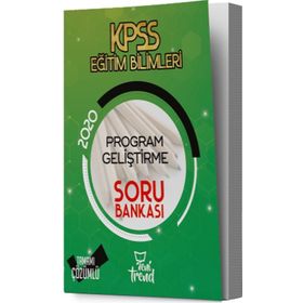 2020 KPSS Eğitim Bilimleri Program Geliştirme Soru Bankası - Yeni Trend Yayınları