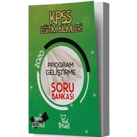 2020 KPSS Eğitim Bilimleri Program Geliştirme Soru Bankası - Yeni Trend Yayınları
