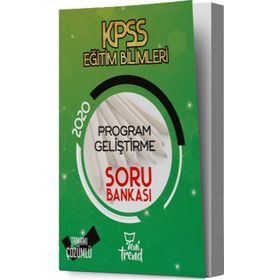 2020 KPSS Eğitim Bilimleri Program Geliştirme Soru Bankası - Yeni Trend Yayınları