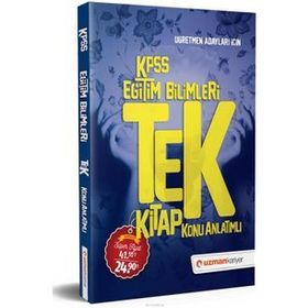 2020 KPSS Eğitim Bilimleri Tek Kitap Konu Anlatımlı - Uzman Kariyer Yayınları