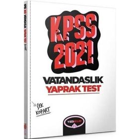2020 Kpss Genel Kültür Vatandaşlık Çek Kopart Yaprak Test Yediiklim Yayınları