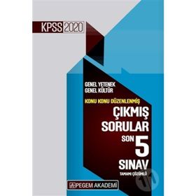 2020 KPSS Genel Yetenek Genel Kültür