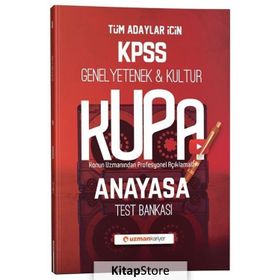 2020 KPSS Kupa Konu Konu Test Bankası Anayasa Kollektif Uzman Kariyer Yayınları