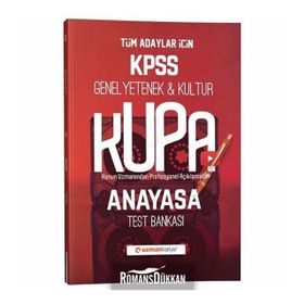 2020 KPSS Kupa Konu Konu Test Bankası Anayasa Kollektif Uzman Kariyer Yayınları