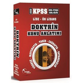 2020 Kpss Lise Ön Lisans Genel Yetenek Genel Kültür Doktrin Konu Anlatımı - Doktrin Yayınları