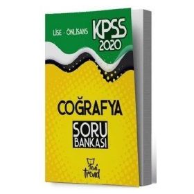 2020 KPSS Lise Önlisans Genel Yetenek Genel Kültür Coğrafya Konu Anlatımı - Yeni Trend Yayınları
