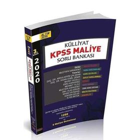 2020 KPSS Maliye Külliyat Soru Bankası - Savaş Yayınları
