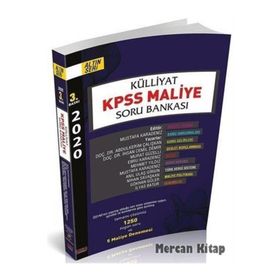 2020 KPSS Maliye Külliyat Soru Bankası - Savaş Yayınları