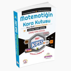 2020 KPSS Matematiğin Kara Kutusu 1. Cilt - İnformal Yayınları