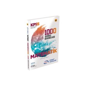 2020 KPSS Matematik 1000 Soru Bankası Çözümlü-Murat Yayınları