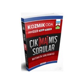 2020 KPSS Matematik Çıkmamış Sorular Soru Bankası Kozmik Oda Yayınları