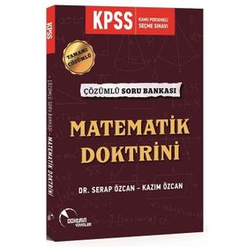 2020 Kpss Matematik Doktrini Tamamı Çözümlü Soru Bankası-Doktrin Yayınları