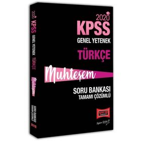 2020 KPSS Muhteşem Türkçe Tamamı Çözümlü Soru Bankası - Yargı Yayınları