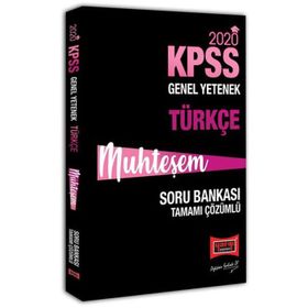 2020 KPSS Muhteşem Türkçe Tamamı Çözümlü Soru Bankası - Yargı Yayınları