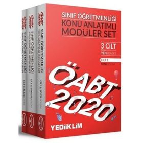 2020 KPSS ÖABT Fen Bilgisi Öğretmenliği Konu Anlatımlı Modüler Set-Yediiklim Yayınları