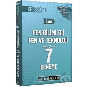 2020 KPSS ÖABT Fen Bilgisi Öğretmenliği Konu Anlatımlı Modüler Set-Yediiklim Yayınları
