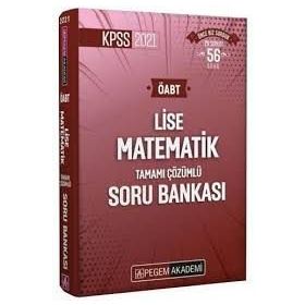 2020 Kpss Öabt Lise Matematik Tamamı Çözümlü Soru Bankası-Pegem Yayınları
