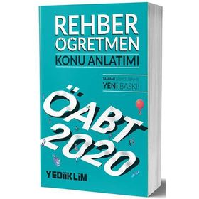 2020 KPSS ÖABT Rehber Öğretmen Konu Anlatımı Yediiklim Yayınları