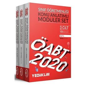 2020 KPSS ÖABT Sınıf Öğretmenliği Konu Anlatımlı Modüler Set Yediiklim Yayınları