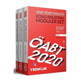 2020 KPSS ÖABT Sınıf Öğretmenliği Konu Anlatımlı Modüler Set Yediiklim Yayınları