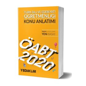 2020 KPSS ÖABT Türk Dili ve Edebiyatı Öğretmenliği Konu Anlatımı Yediiklim Yayınları
