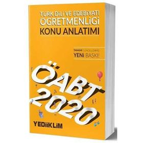 2020 KPSS ÖABT Türk Dili ve Edebiyatı Öğretmenliği Konu Anlatımı Yediiklim Yayınları