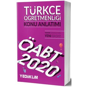 2020 KPSS ÖABT Türkçe Öğretmenliği Konu Anlatımı Yediiklim Yayınları