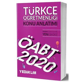 2020 KPSS ÖABT Türkçe Öğretmenliği Konu Anlatımı Yediiklim Yayınları