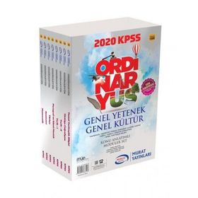 2020 KPSS Ordinaryüs Genel Yetenek Genel Kültür Konu Anlatımlı Modüler Set Murat Yayınları