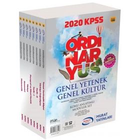 2020 KPSS Ordinaryüs Genel Yetenek Genel Kültür Konu Anlatımlı Modüler Set Murat Yayınları