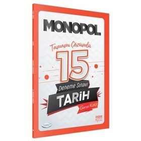 2020 KPSS Tarih 15 Deneme Çözümlü - Monopol Yayınları