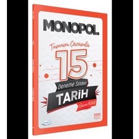 2020 KPSS Tarih 15 Deneme Çözümlü - Monopol Yayınları