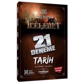 2020 KPSS Tarih İlelebet 21 Deneme Dijital Çözümlü - Yönerge Yayınları