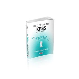 2020 KPSS Tarih Konu Anlatımlı Data Yayınları