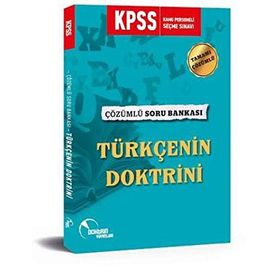 2020 KPSS Türkçenin Doktrini Tamamı Çözümlü Soru Bankası - Doktrin Yayınları