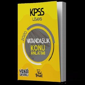 2020 KPSS Vatandaşlık Konu Anlatımlı - Yeni Trend Yayınları
