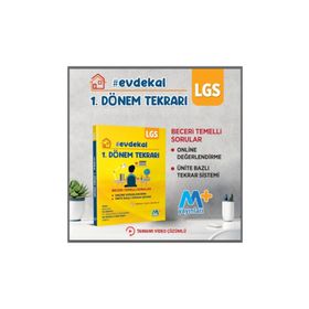 2020 LGS 1. Dönem Tekrarı Martı Yayınları