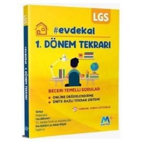 2020 LGS 1. Dönem Tekrarı Martı Yayınları