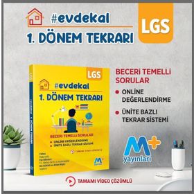 2020 LGS 1. Dönem Tekrarı Martı Yayınları