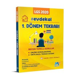 2020 LGS 1. Dönem Tekrarı Martı Yayınları