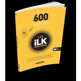 2020 LGS 8. Sınıf 600 Soruda İlk Dönem Tekrarı - Hız Yayınları