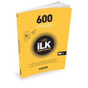 2020 LGS 8. Sınıf 600 Soruda İlk Dönem Tekrarı - Hız Yayınları