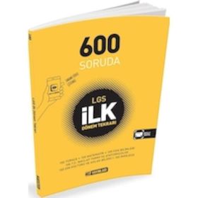 2020 LGS 8. Sınıf 600 Soruda İlk Dönem Tekrarı - Hız Yayınları